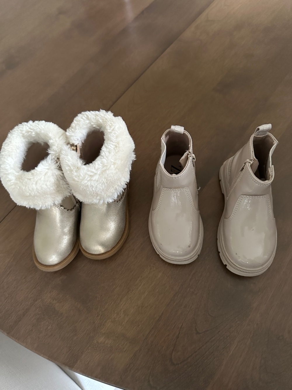 Toddler girl winter boots bundle- Zara & Gap